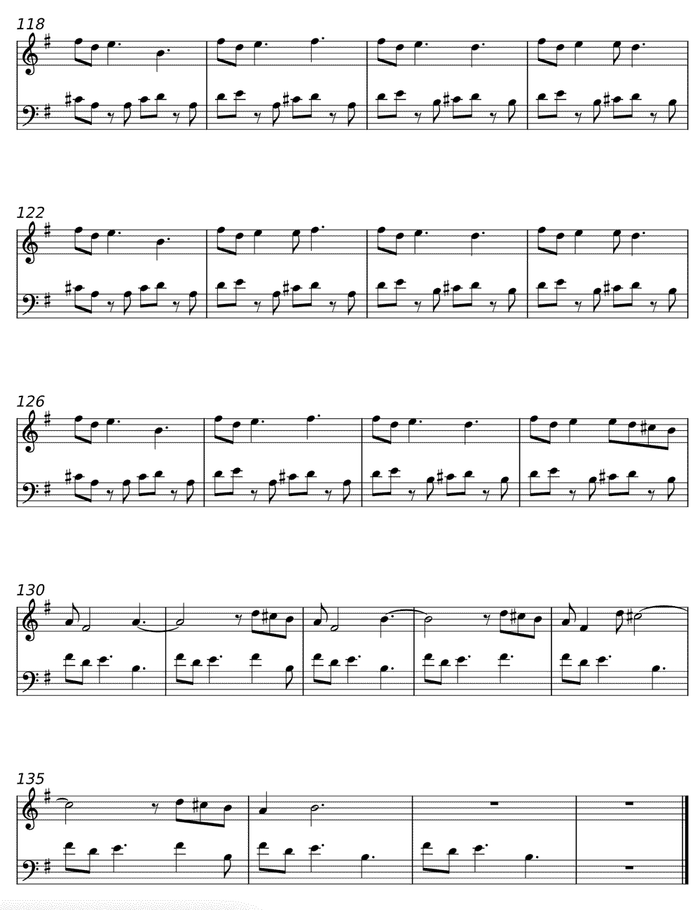 《Take Me Hand》五线谱