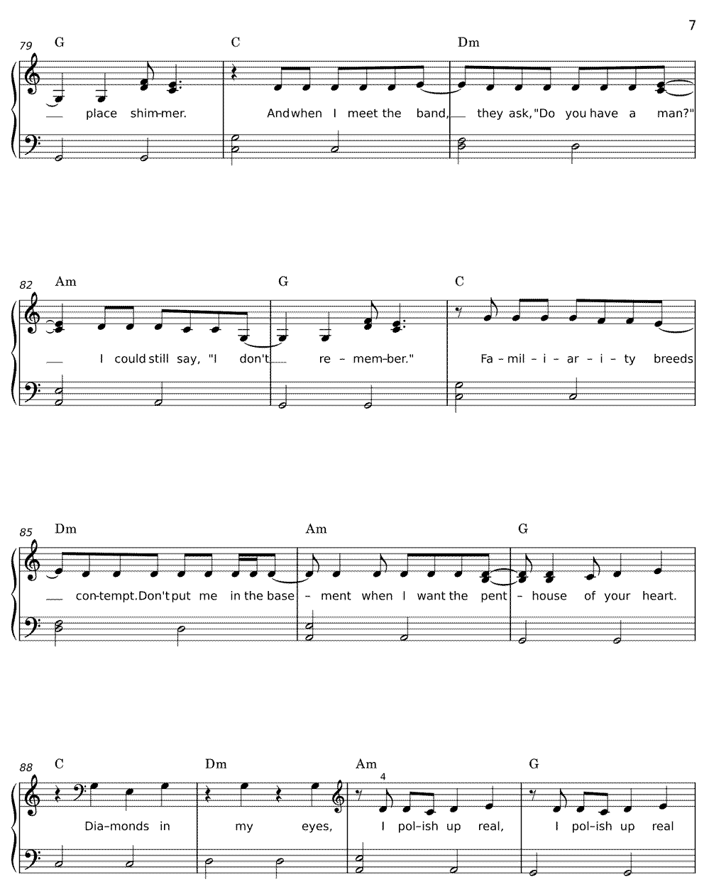 《Bejewelled 珠光宝气》简谱