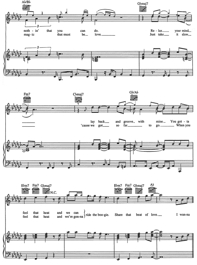 《Rock With You》五线谱