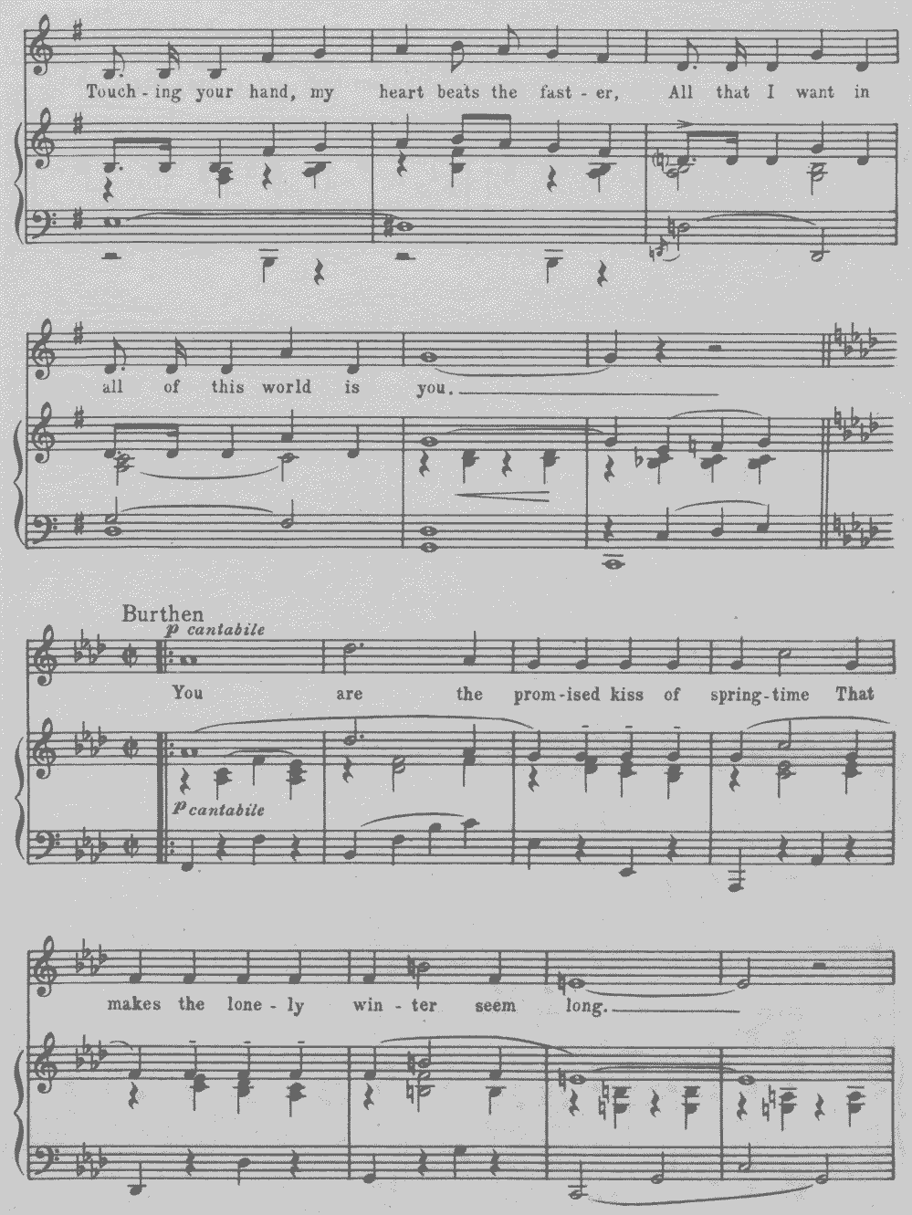 《All the Things You Are》五线谱