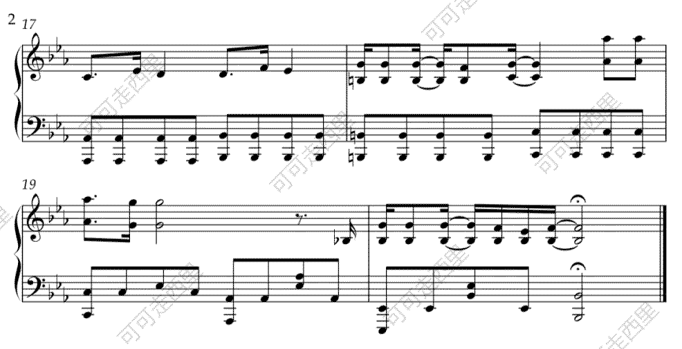 《Don't Wanna Know》五线谱